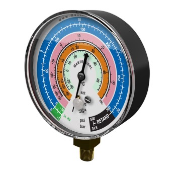 ΜΑΝΟΜΕΤΡΟ ΧΑΜΗΛΗΣ R410A Φ80 EBL MASTERCOOL