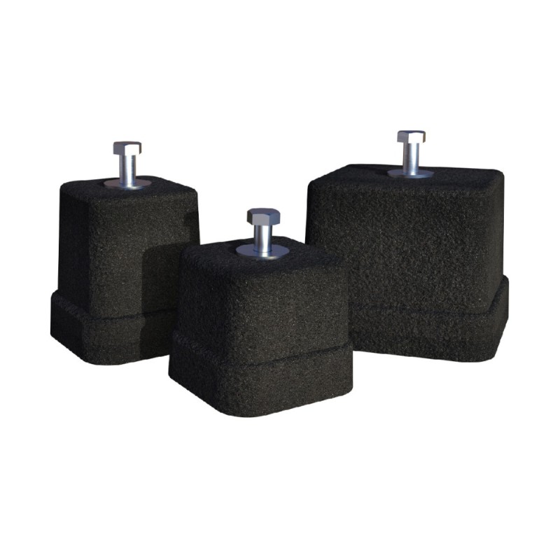 ΒΑΣΗ ΚΩΝΟΥ SPK100 ΑΝΤΙΚΡΑΔΑΣΜΙΚΗ 70Χ70Χ60(ΣΕΤ 4 ΤΜΧ.)