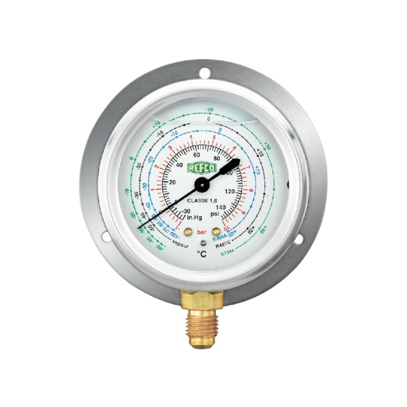 ΜΑΝΟΜΕΤΡΟ REFCO ΚΑΤΩ/ΛΗΨ.MR-206-DS-R134a ΓΛΥΚ.XAM.Φ63